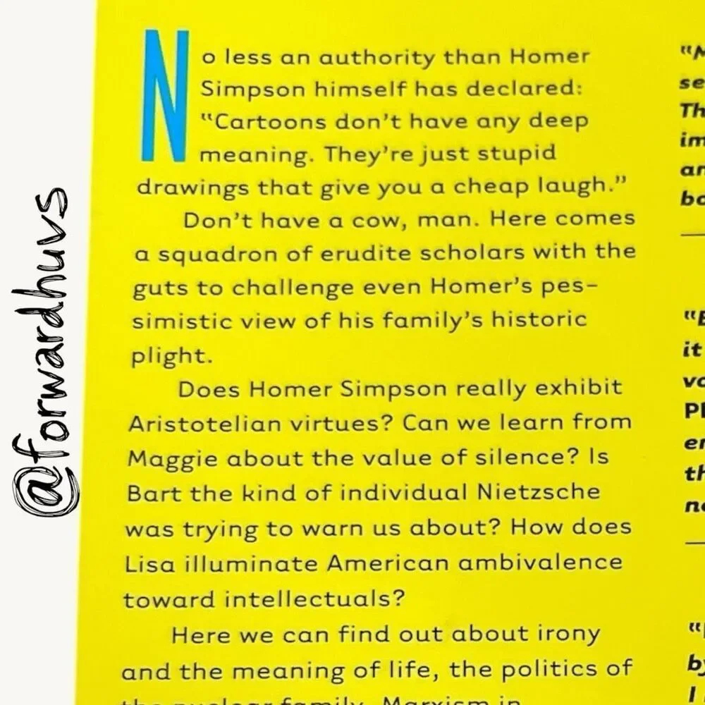 The Simpsons and Philosophy: The D’oh! of Homer